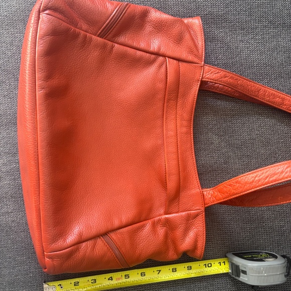 Libaire brick color leather purse - Picture 5 of 8